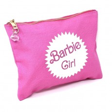 'Barbie Girl' Pink Make Up Bag